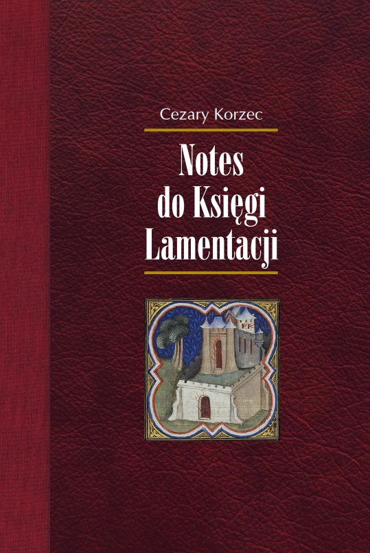 Notes do Ksiegi Lamentacji Notes do Księgi Lamentacji - obrazek 1