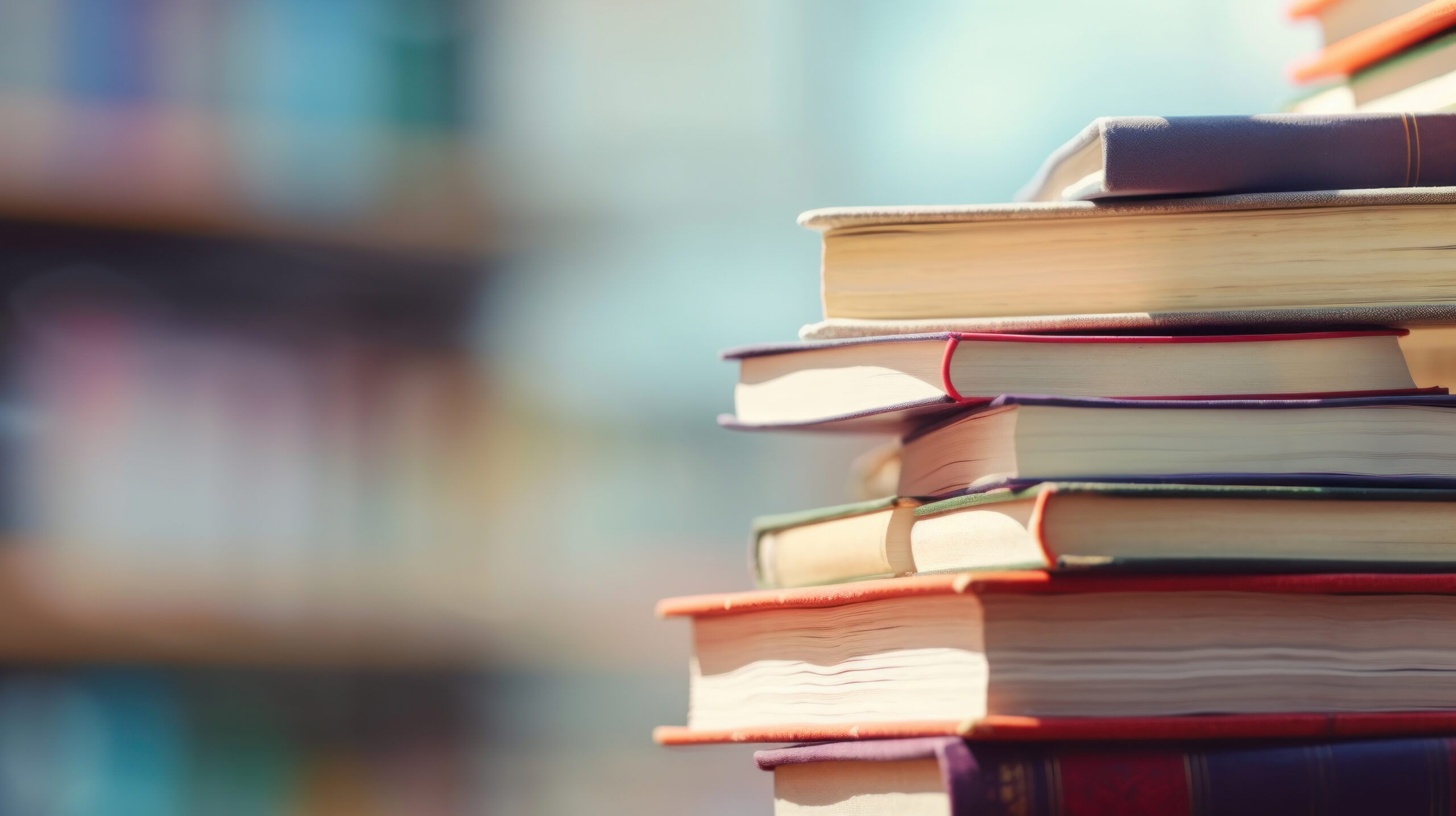 kolumna książek, tło domyślne