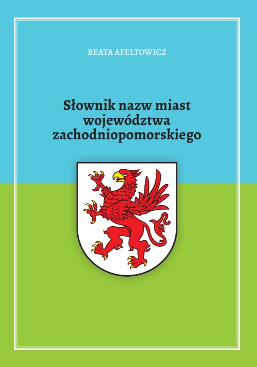 Slownik nazw miast Słownik nazw miast województwa zachodniopomorskiego - obrazek 1