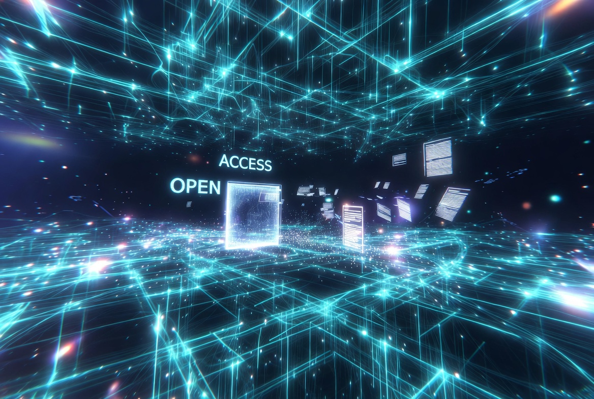 Jest to obrazek wyróżniający zakładkę o modelu publikacyjnym Open Access